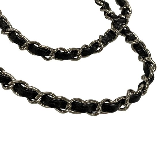 Auth CHANEL 2.55 - Black Leather Shoulder Bag - Picture 7 of 16